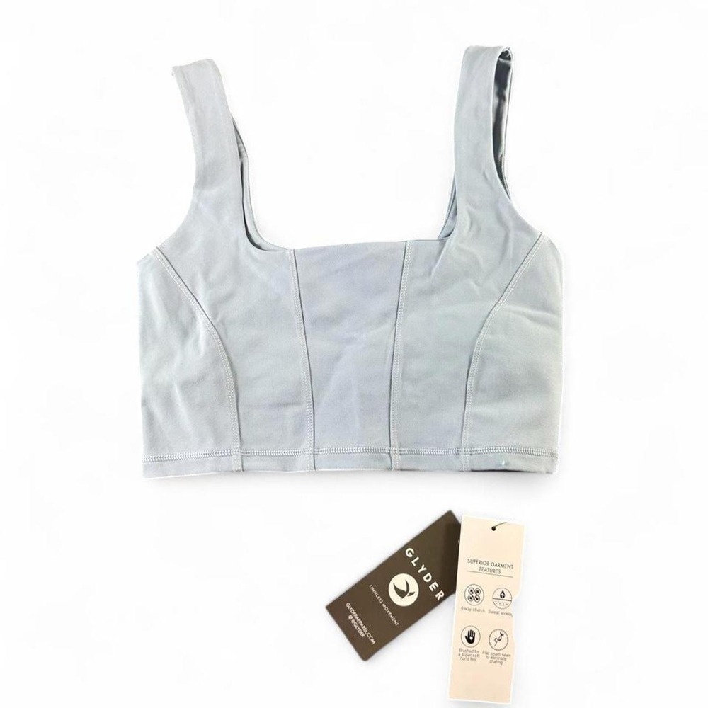 NWT - Glyder Athletic Sports Bra Crop Top